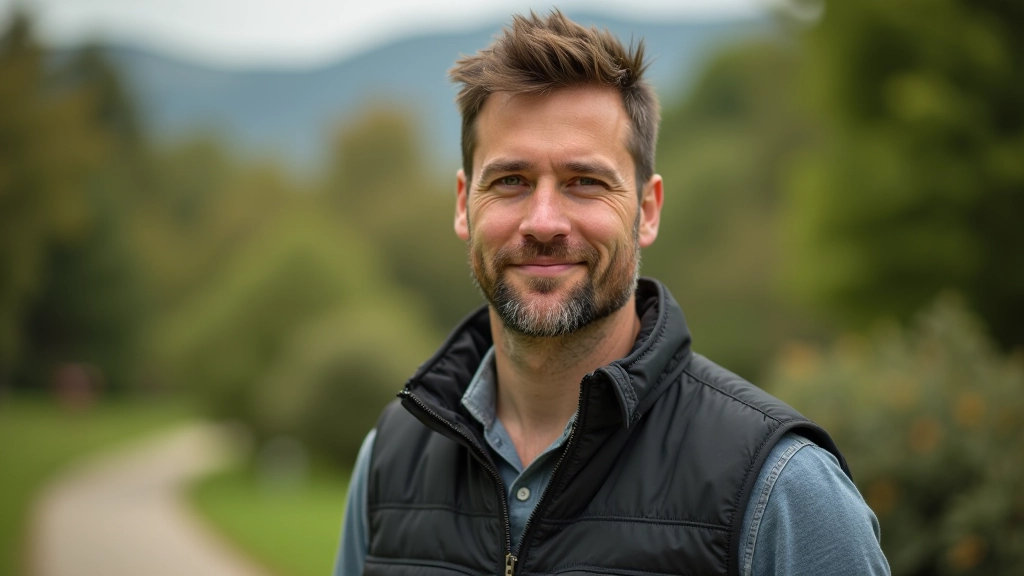 Fotógrafo profissional especializado em paisagem, portrait de peito para cima